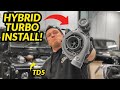 Fitting a HYBRID TURBO to a Defender 90 TD5!
