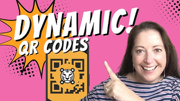 How to Make a Custom DYNAMIC QR Code (for CANVA!) 🐯