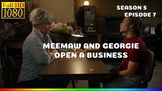 Young Sheldon S05E06 | Meemaw and Georgie start a business screenshot 4