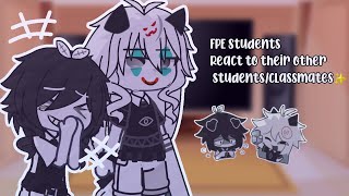 FPE Students React to their other Classmates Teachers | Gacha React |