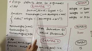 #web #html #html5 #website #webdesign #code #htmltutorial #php PHP FUNCTION STRICT DECLARE RETURN