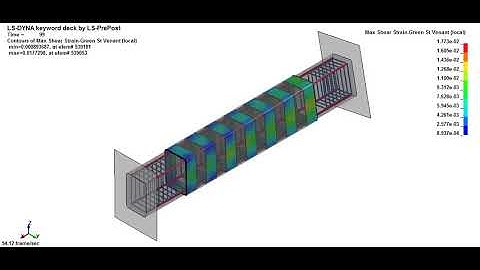 Simulation of Torsional behavior of RC beams strengthened with PBO-FRCM composite