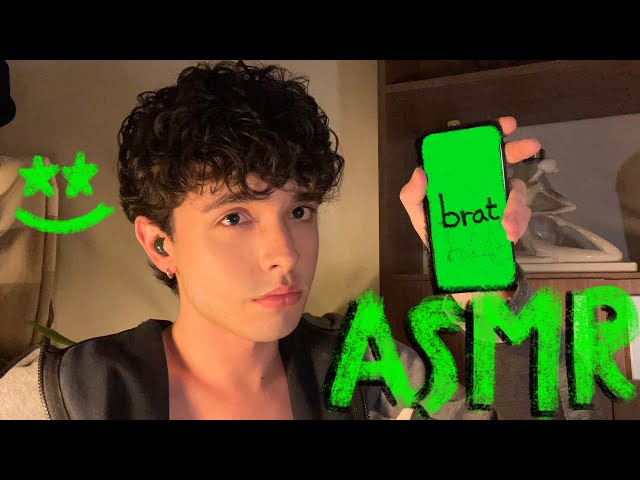 ASMR Hand Movements + Whispering My Favorite Song Names