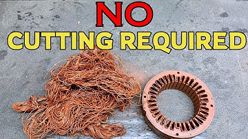New Method for Removing Copper from Motors