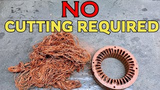 New Method for Removing Copper from Motors