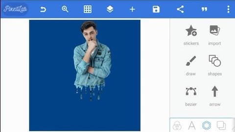PixelLab dripping effect || PixelLab Editing Tutorial ||