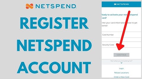How to Register Netspend Account (2021)? Netspend Account Sign up