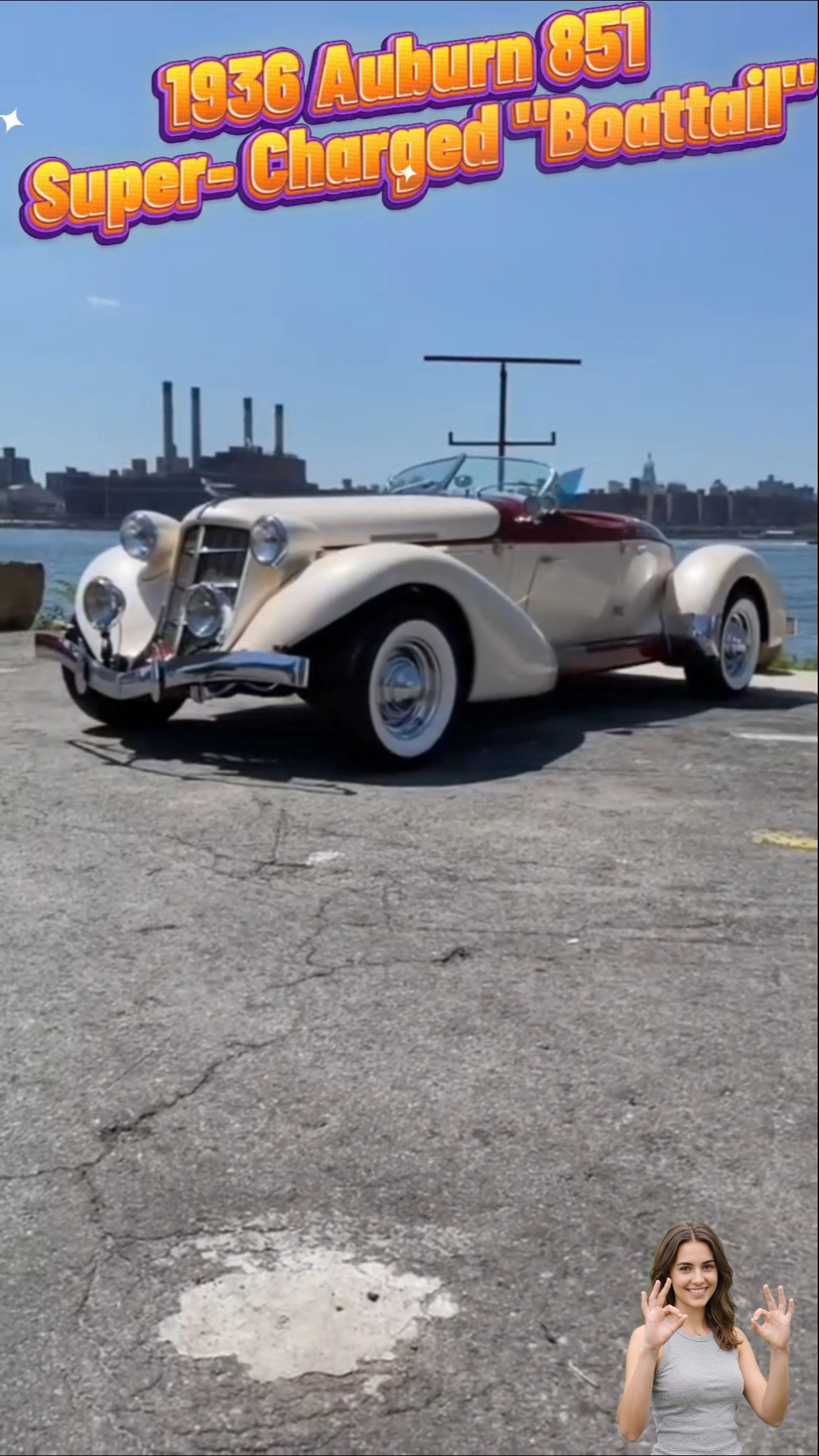 The Timeless Elegance of the 1936 Auburn 851 Super-Charged