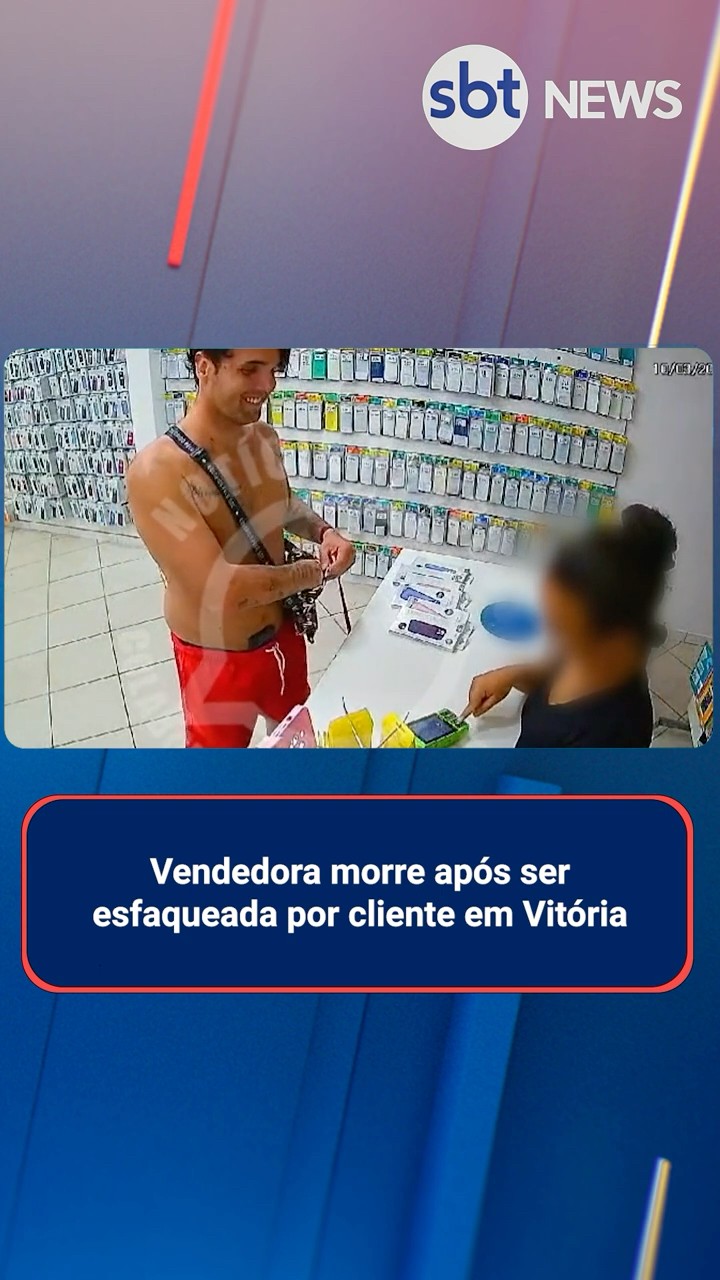 Vendedora morre após ser esfaqueada por cliente em Vitória