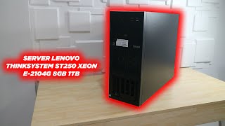 Server Lenovo ThinkSystem ST250 Xeon E-2104G 8GB 1TB