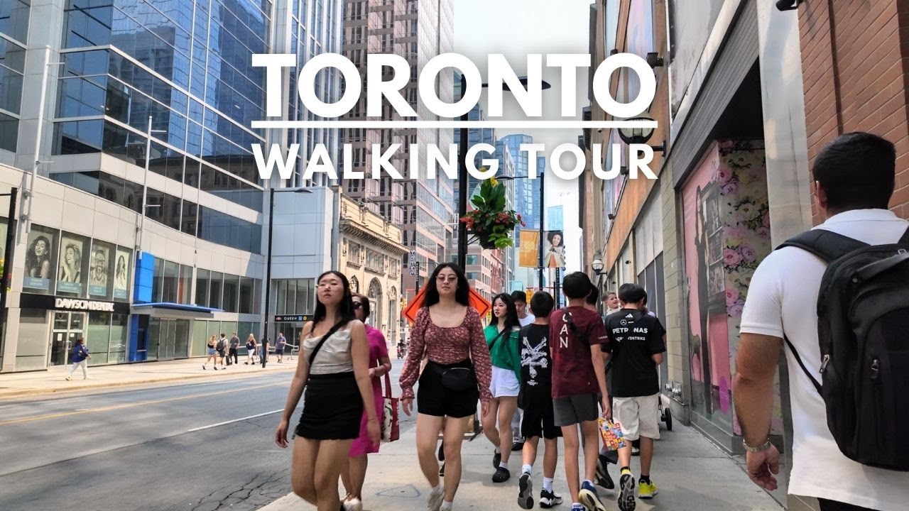Toronto Downtown Walking Tour | Canada Summer 2025 | Taste of India Festival