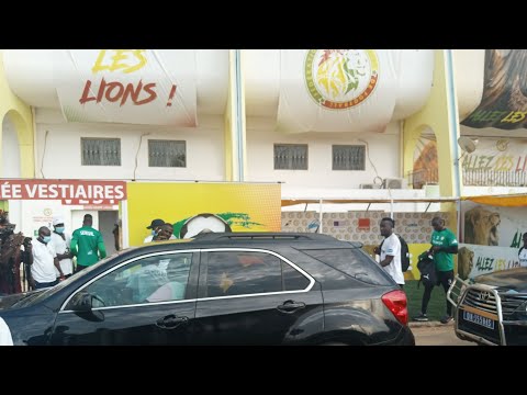 Thiès: Le bus des Lions est tombé en panne vers le stade Lat Dior, les joueurs acheminés par groupes