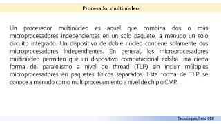 Procesador Multinúcleo - Definicion, Caracteristicas