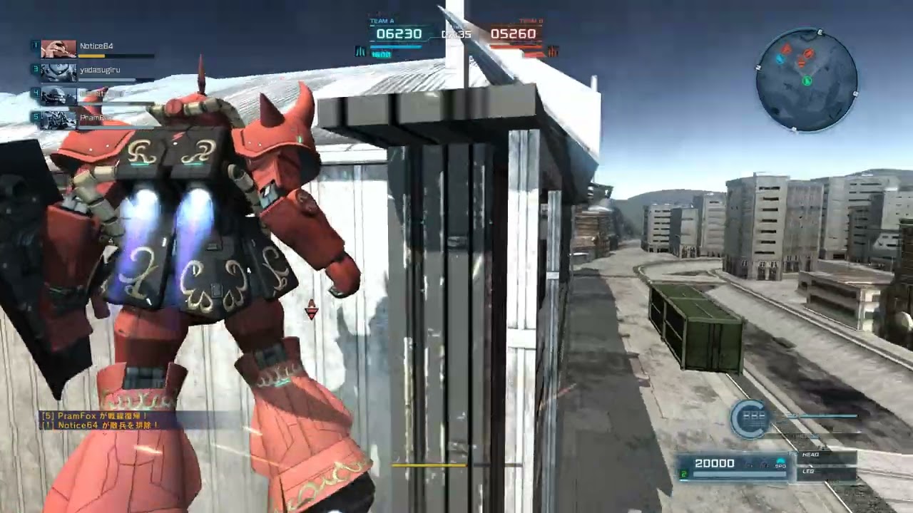 Steam版バトオペ日記その61 鉱山都市 マ・クベ専用グフ 350 こういう試合でいいんだよ、過去3試合のポンコツどもめ