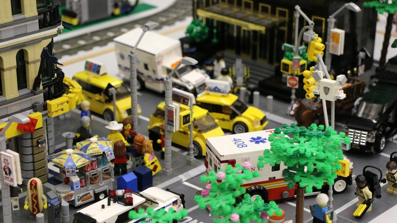 LEGO MOC: New City und Hochhäuser -