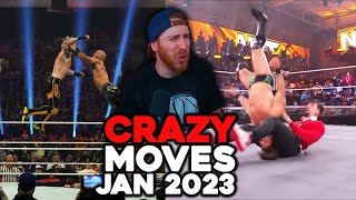 WWE Craziest Moves January 2023