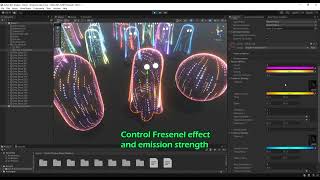 Scifi Cyber ghost shaders for Unity | Promo 2 | Unity asset store. #3dgamedevelopment