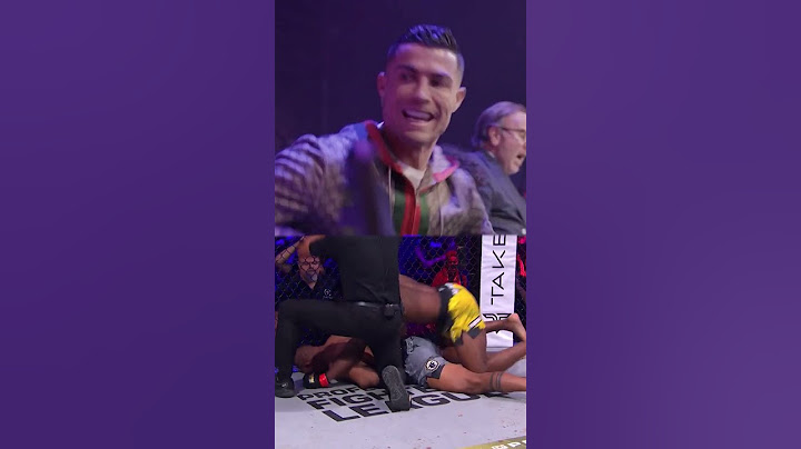 Cristiano Ronaldo reacts to Francis Ngannou's KO against Renan Ferreira!  #PFL #MMA #Shorts