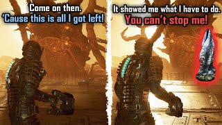 Dialogue Differences when ALL Marker Fragments are Placed  Dead Space Remake 2023