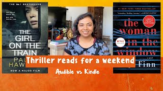 The Girl on the Train | The Woman in the Window | Audible vs Kindle | Reviews