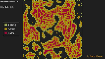 CA_Project: Cellular Automaton Finite Forest Test 1