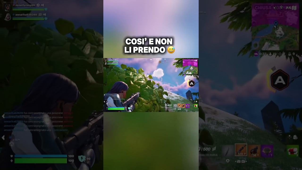 QUANDO LA MIRA NON C’È…MA LA FORTUNA SI 😂