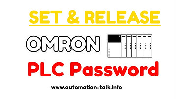 Set & Release Any Omron PLC Password