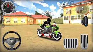 Motorcycle Xtreme Rider Open City Road 3D Driving Police Race IOS android Gameplay Xtreme Motorbike screenshot 3