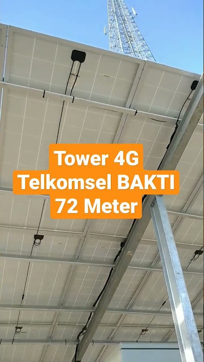 tower 4g telkomsel bakti 72 meter