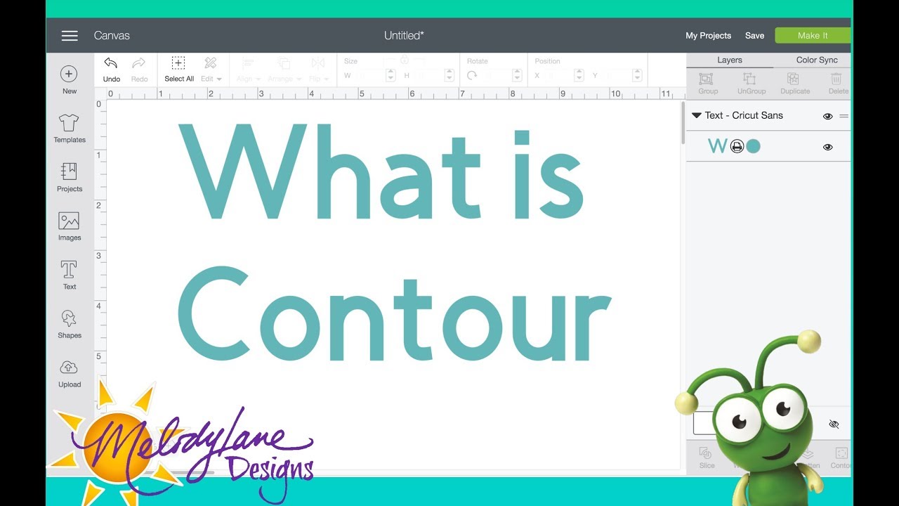 What is Contour in Cricut Design Space? 