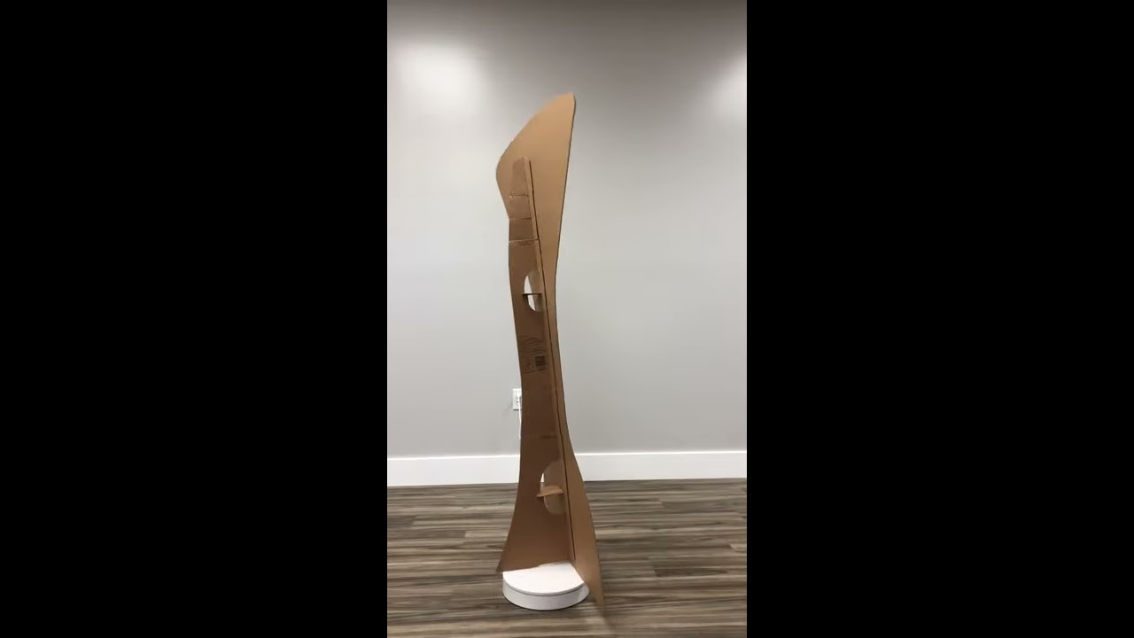 Martini Glass Cardboard Cutout