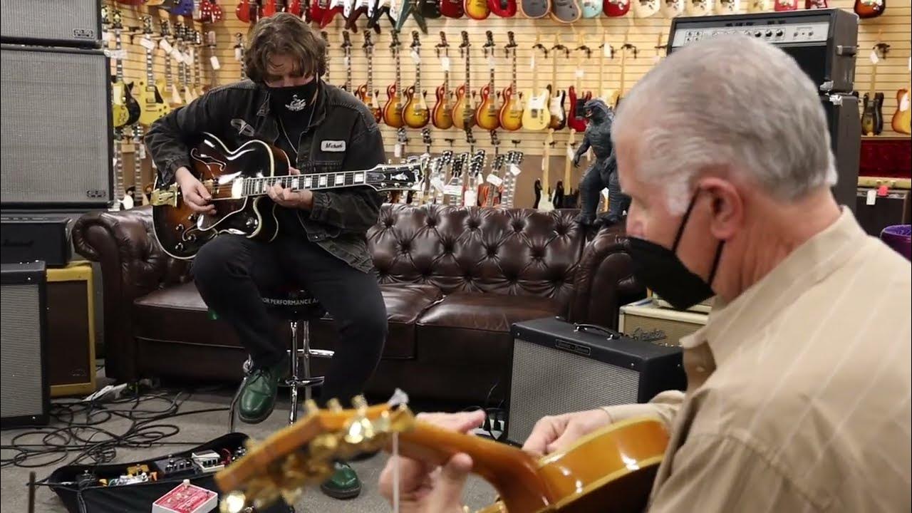 Creating music with Norm & Lemmo at Norman's Rare Guitars Creating music with Norm & Lemmo at Norman's Rare Guitars