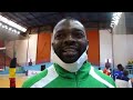 Port coach Ndaki speaking about the first victory against COA of Cote d'Ivoire