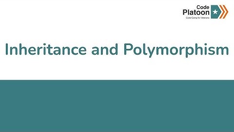 W3D4: Inheritance and Polymorphism
