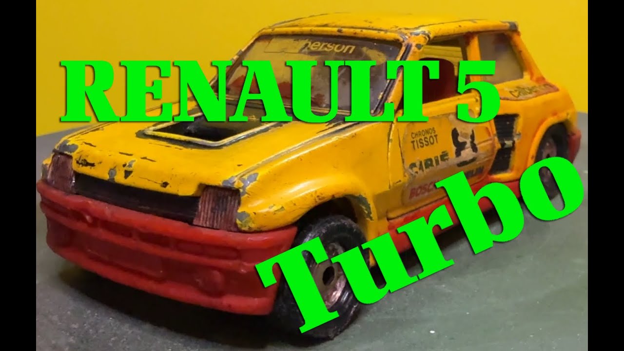 Renovation of Corgi Renault 5 Turbo Calberson