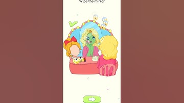 Delete puzzle Level8.wipe the mirror.#delete.#shorts