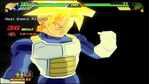 DBZ Budokai Tenkaichi 3: Future Trunks Combo Exhibition
