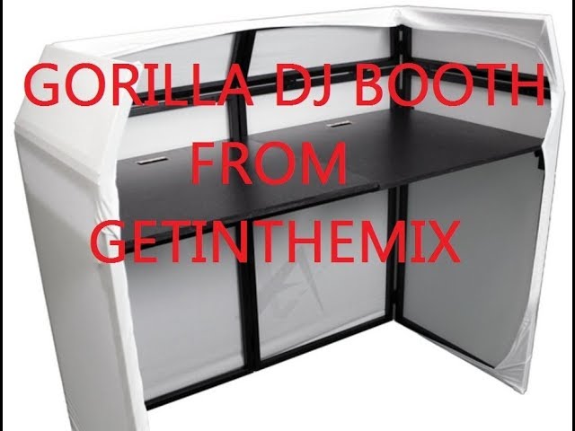 Gorilla DJB300 Complete DJ Booth 3