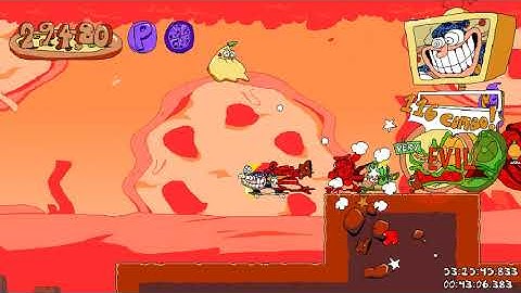 [Pizza Tower An Ordinary Lap 3 Mod]Oregano pesert Lap 3+P rank Noise