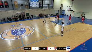 #Basket U18 ELITE  CAB MONTPELLIER VS ST CHAMOND
MONTPELLIER CAB VS ST CHAMOND