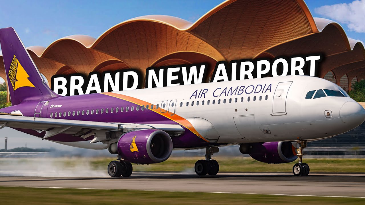 STUNNING TAKEOFF FROM BRAND NEW AIRPORT - KTI AIRPORT IN PHNOM PENH #kspotting