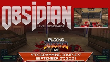 Obsidian Level Generator - 27th September, 2021, Part 2 - A Tech Map on Zagemod UV Fast