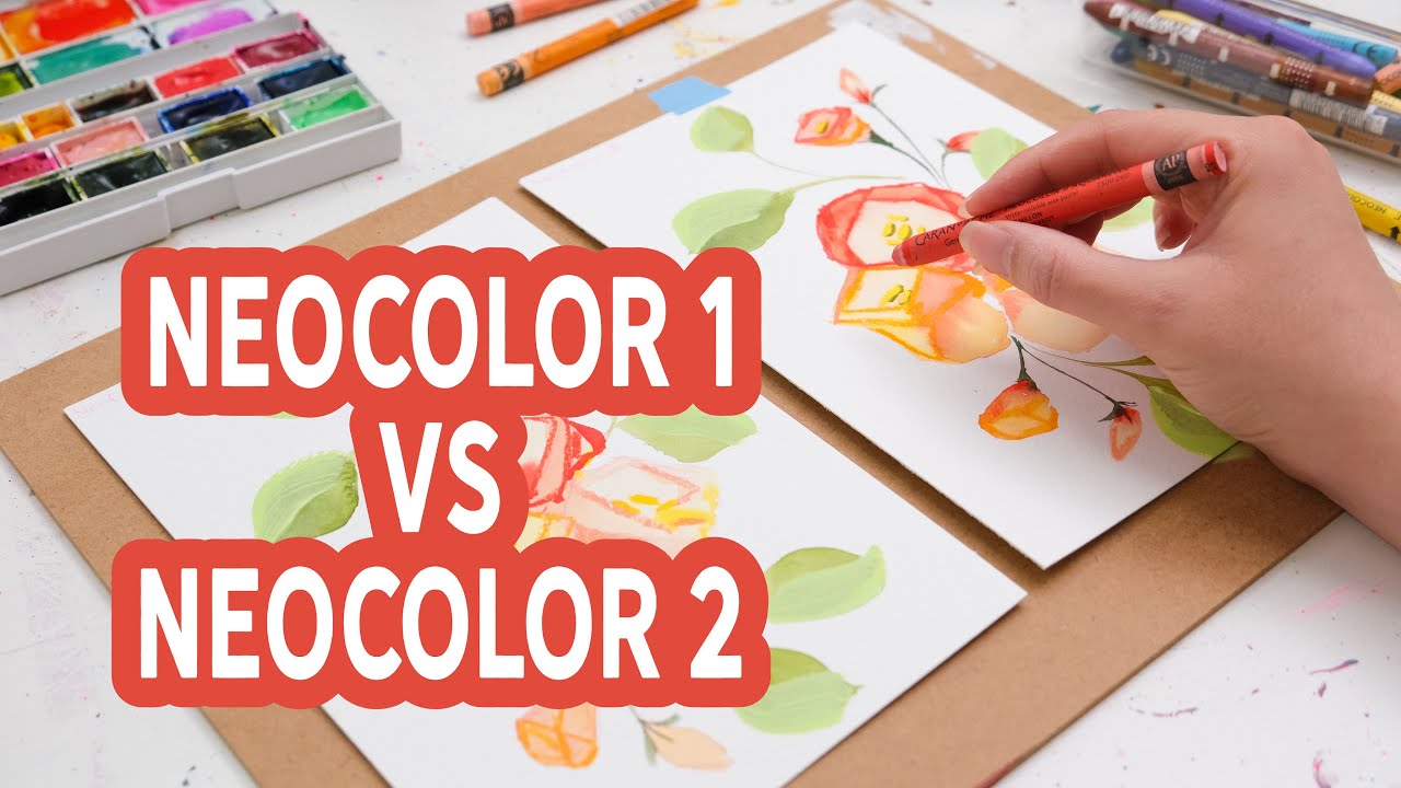 [Обзор] Сравнение Neocolor 1 и Neocolor 2