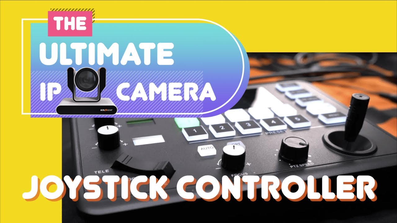 How to Create a Multi-Camera Setup Using BG-COMMANDER-JR IP Joystick Controller