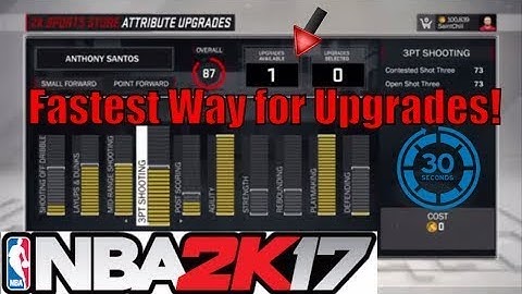 How to get unlimited attribute cap upgrades!! NBA2K17 PC