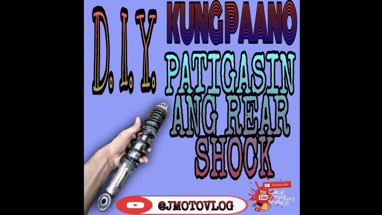 PAANO PATIGASIN ANG REAR SHOCK😲 NANG HINDI KA GAGAMIT NG SHOCK LIFTER😲