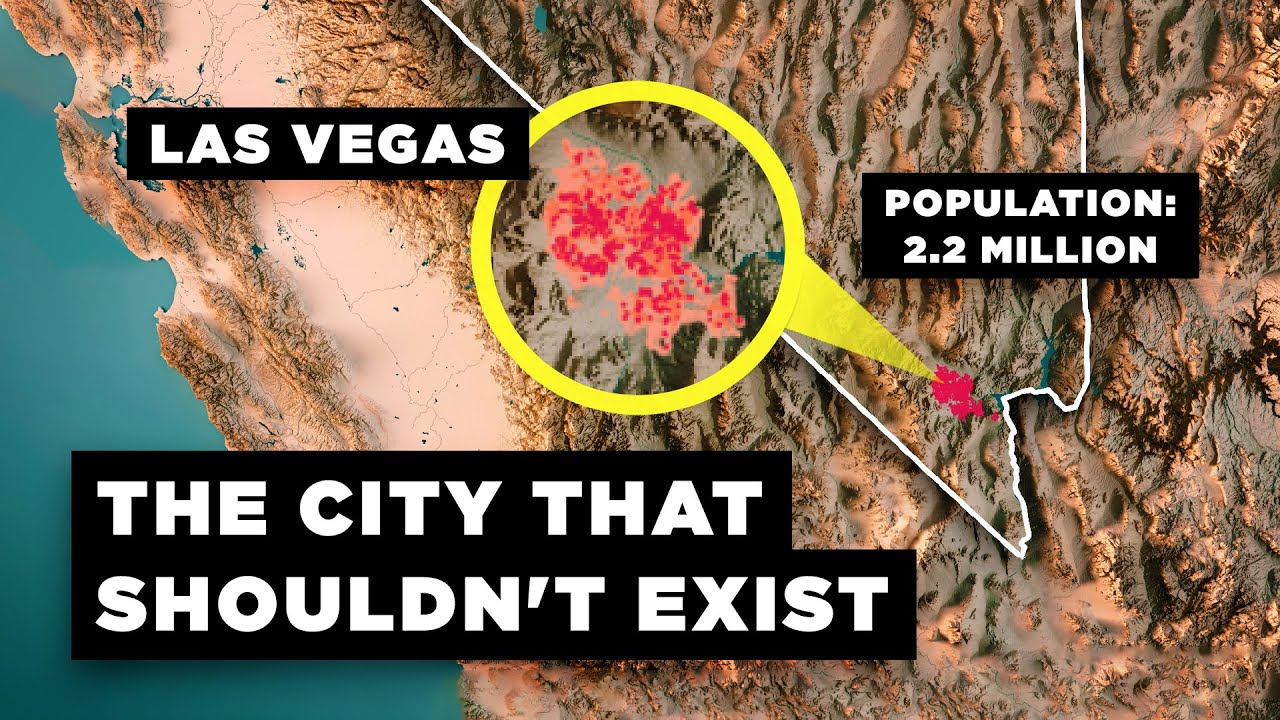 ⁣How Las Vegas Exists in America's Driest Desert