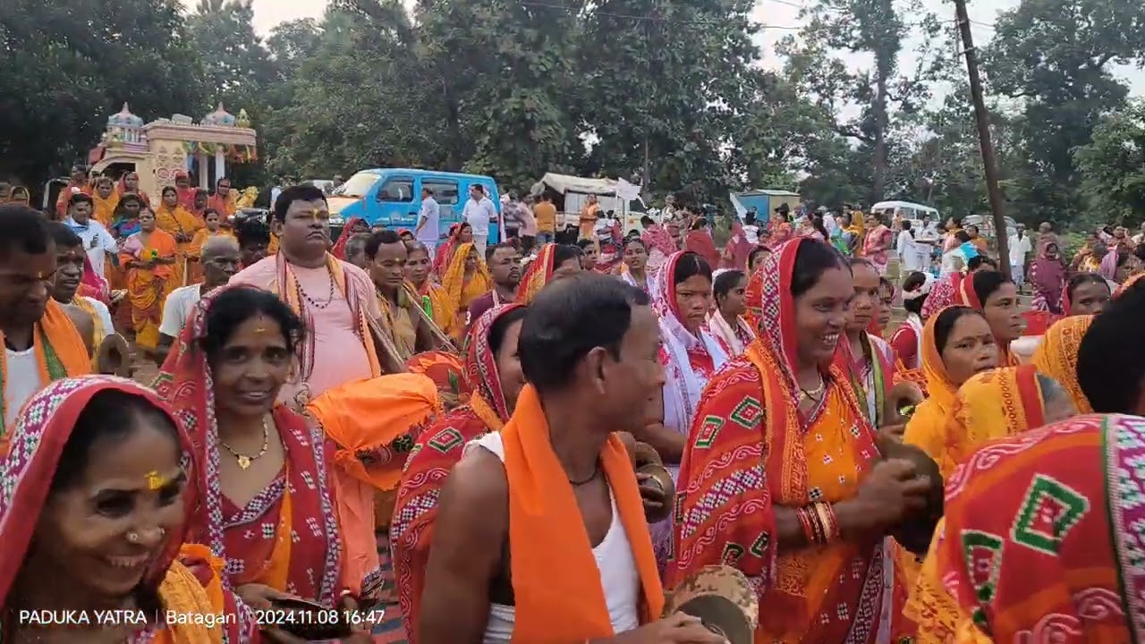 କାମାକ୍ଷାନଗର ସମିତି ତରଫରୁ ଦିବ୍ୟ ପାଦୁକା ଙ୍କୁ ସ୍ଵାଗତ, ବାଟଗାଁ,ଢେ଼ଙ୍କାନାଳ