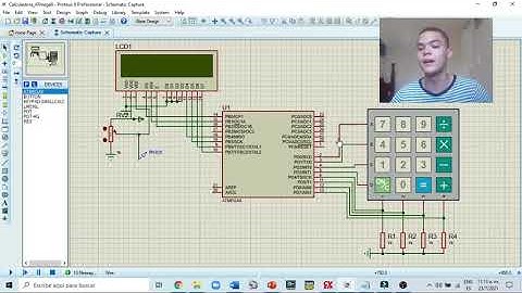 Calculadora con microcontrolador AVR- ATmega8