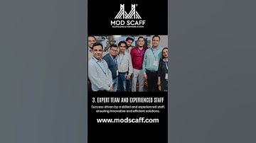 5 Standout Features of MODSCAFF Formwork & Scaffolding 🚀🔒